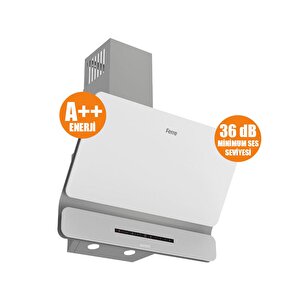 D081-sa Silentart Seri̇si̇ Sessi̇z Dc Invertör Motorlu 60 Cm Beyaz Davlumbaz-600m3