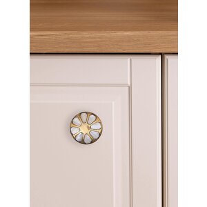 The Mia Pirinç Çekmece Ve Dolap Kulbu 2li Set Klp18