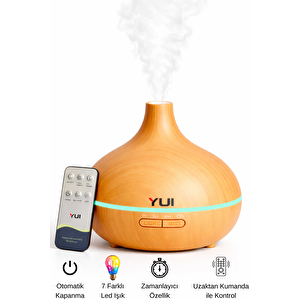 Ah30 Hava Nemlendirici Buhar Makinesi Ultrasonik Aroma Difüzör Oda Nemlendirici Işıklı