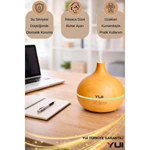 Ah30 Hava Nemlendirici Buhar Makinesi Ultrasonik Aroma Difüzör Oda Nemlendirici Işıklı