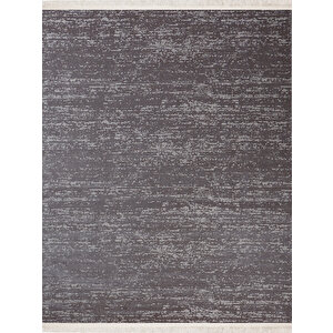 Halı Egzotik 4476c Antrasit Serisi Triko Akrilik Salon Oturma Yatak Odası Halısı 160x230 cm