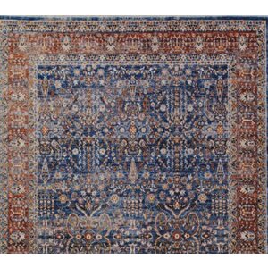 7/24 Serisi 1154 Lacivert Salon Oturma Yatak Odası Halısı 200x290 cm