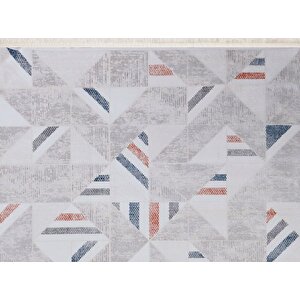 Halı Egzotik 5112a Gri Serisi Triko Akrilik Salon Oturma Yatak Odası Halısı 200x290 cm