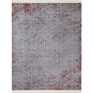 Halı Hanzade 3113 Terra Serisi Triko Akrilik Salon Oturma Yatak Odası Halısı 200x290 cm