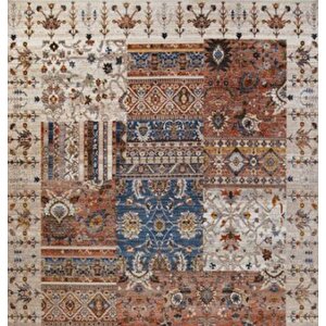 Gabardin Halı 7/24 Serisi 1266 Kemik Salon Oturma Yatak Odası Halısı 200x290 cm