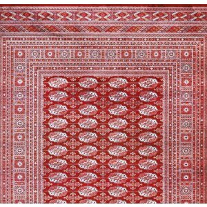 7/24 Serisi 0235 Bordo Salon Oturma Yatak Odası Halısı 160x230 cm