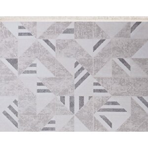 Halı Egzotik 5112a Antrasit Serisi Triko Akrilik Salon Oturma Yatak Odası Halısı 200x290 cm