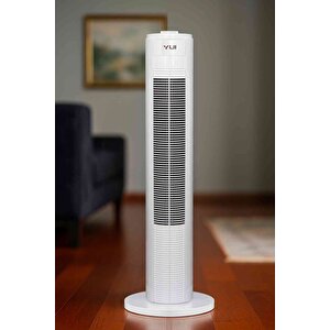 Tf60 90 Cm 3 Hız Ayarı Kule Tipi Vantilatör Fan Beyaz