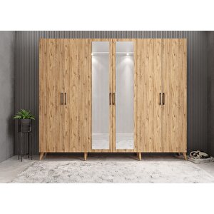 Bar 6 Kapaklı Portmanto Çam P.a.b_3_208cm 208 cm