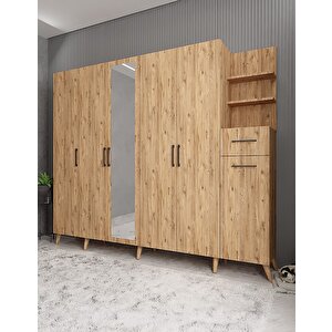 Harika 6 Kapaklı Portmanto Çam P.a.h_3_240cm 240 cm