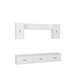 1360tv180-32ct Duvara Montaj Tv Sehpasi, Tv Üni̇tesi̇ BEYAZ-GÜMÜŞ