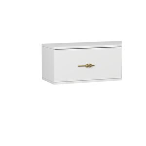 1360tv180-32ct Duvara Montaj Tv Sehpasi, Tv Üni̇tesi̇ BEYAZ-ALTIN