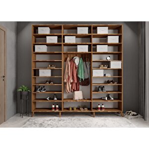 Eko Life 6 Kapaklı Portmanto Ceviz P.a.l.e_5_208cm 208 cm