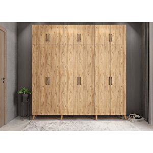 Eko Life 6 Kapaklı Portmanto Çam P.a.l.e_3_208cm 208 cm