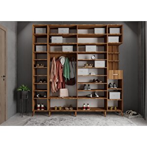 Eko Trend 6 Kapaklı Portmanto Ceviz P.a.t.e_5_270cm 270 cm