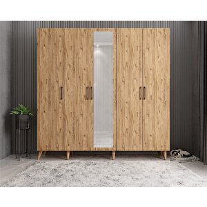 Mükemmel 5 Kapaklı Portmanto Çam P.b.m_3_225cm 225 cm