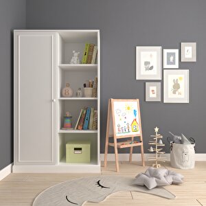 Neva Bebek & Çocuk Odası Gardırobu (çatısız)