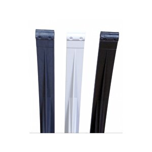 Pratik Sundurma Kapı Pencere Üstü 100x200 Cm Gri 6 Mm Levhalı