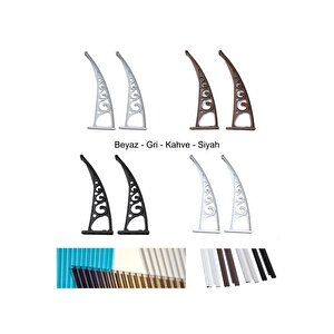 Pratik Sundurma Kapı Pencere Üstü 100x240 Cm Bronz 6 Mm Levhalı