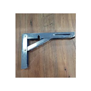 Mandallı Katlanabilir Masa Konsolu Çinko 1 Çift 30cm