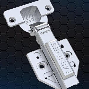 Minnes 3d Frenli Menteşe Düz - 2 Adet