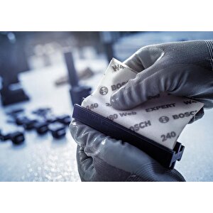 Expert W480 Web 320 Kum Çok Amaçlı Elde Zımparalama Kağıdı 10'lu 2608902388