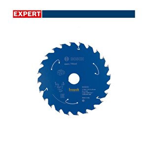 Expert 160x20 Mm 24 Diş Akülü Makine Ahşap Daire Testeresi 2608644498