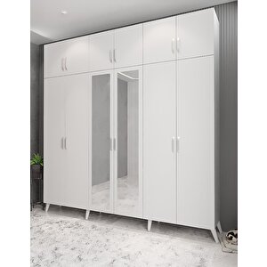 Life 6 Kapaklı Portmanto Beyaz P.a.l_1_270cm 270 cm