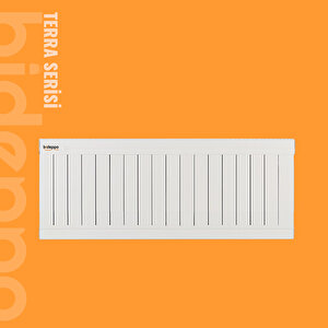 Terra Serisi Yükseklik 40 Cm Genişlik 8 Dilim (45 Cm) Alüminyum Radyatör 8 Dilim