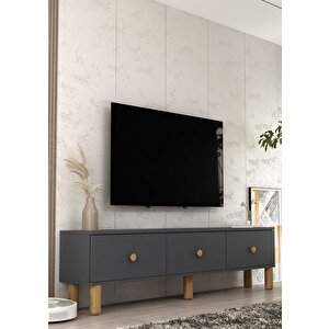 1357tv180-1dd Tv Sehpasi ANTRASİT-SAFİRMEŞE Antrasit-Safirmeşe