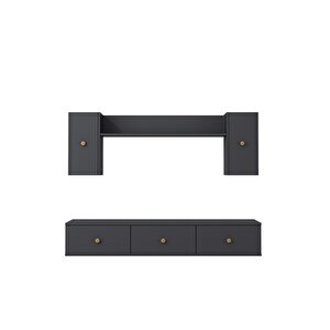 1356tv180-1dd Duvara Montaj Tv Sehpasi, Tv Üni̇tesi̇ ANTRASİT-SAFİRMEŞE Antrasit-Safirmeşe