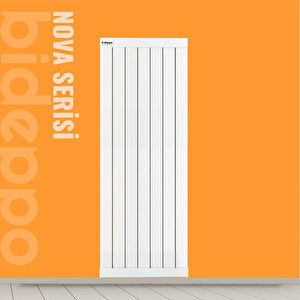 Nova Serisi Yükseklik 180 Cm Genişlik 23 Dilim (194 Cm) Alüminyum Radyatör 23 Dilim