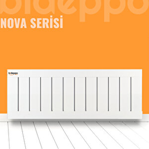 Nova Serisi Yükseklik 40 Cm Genişlik 42 Dilim (355 Cm) Alüminyum Radyatör 42 Dilim