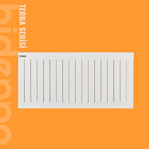 Terra Serisi Yükseklik 50 Cm Genişlik 29 Dilim (163 Cm) Alüminyum Radyatör 29 Dilim