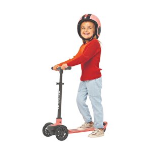 Scotti Glow 3 Tekerlekli Işıklı Scooter - Flamingo