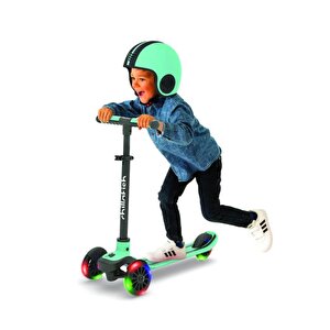 Scotti Glow 3 Tekerlekli Işıklı Scooter - Mint