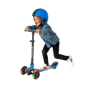 Scotti Glow 3 Tekerlekli Işıklı Scooter - Navy