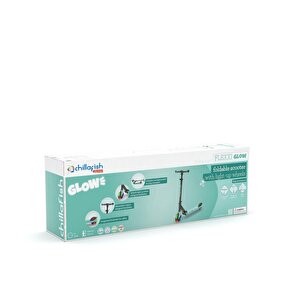 Flexxi Glow Işıklı Katlanabilir 2 Tekerlekli Scooter - Mint