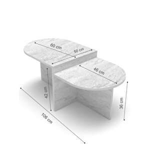 Reyo Falez Setro Orta Sehpa Atlantik Çam