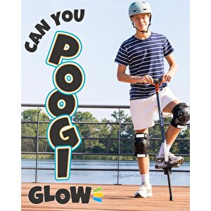 Chillafish Poogi Glow Pogo Stick Işıklı Zıplama Çubuğu Çocuk - Papaya
