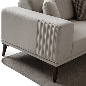 Edsy Home Regnar 3+3+1+1 Koltuk Takımı Krem