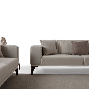 Edsy Home Regnar 3+3+1+1 Koltuk Takımı Krem