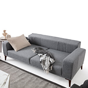 Edsy Home Regnar 3+3+1 Koltuk Takımı Gri