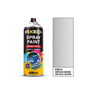 Sgs Sprey Boya Akri̇li̇k Metali̇k Gümüş  Efekt 400 Ml
