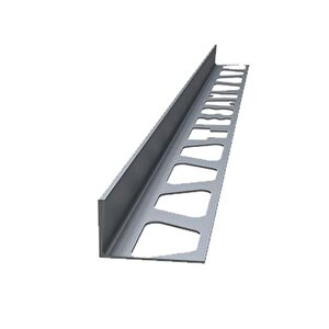 10 Mm Alm. Parlak Gri̇ Serami̇k L Bi̇ti̇m Profi̇li̇ ( 5 ADET )