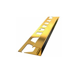 10 Mm Alm. Serami̇k Diş Köşe Profi̇li̇ Sari Parlak 2.7m Boy ( 5 ADET )