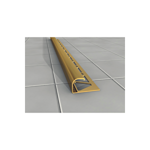 12 Mm Alm. Serami̇k Diş Köşe Profi̇li̇ Sari Parlak 2.7m Boy ( 5 ADET )