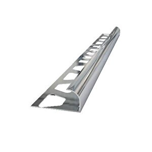 10 Mm.alm. Parlak Gri̇ Serami̇k Köşe Profi̇li̇ ( 5 ADET )