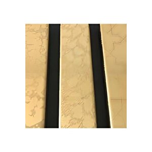 3 Cm Dalga Desen İnox Ayna Bordür 201