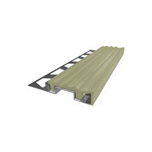 12 Mm Lasti̇kli̇ Merdi̇ven Basamak Profi̇li̇ Bej ( 5 ADET )